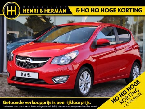 Opel Karl - 1.0 ecoFLEX Innovation (NAVI/LMV/NIEUW NU met € 2.860, - KORTING) - 1