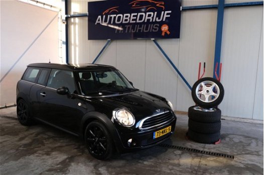 Mini Mini Clubman - 1.6 One Business Line 1e eigenaar - N.A.P. Airco Cruise, Navi, Panodak - 1