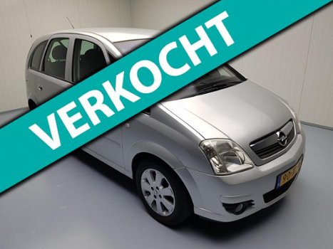 Opel Meriva - 1.6-16V Temptation Automaat, Airco Ecc , Trekhaak, Cruise Control, Bleu Tooth - 1