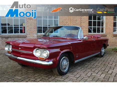 Chevrolet Corvair - Cabriolet 1963, Monza uitvoering, Leder, Oldtimer, Heel Mooi - 1