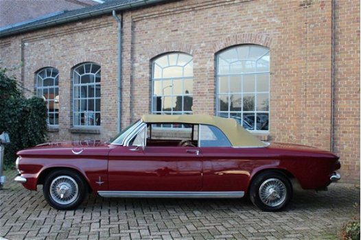 Chevrolet Corvair - Cabriolet 1963, Monza uitvoering, Leder, Oldtimer, Heel Mooi - 1