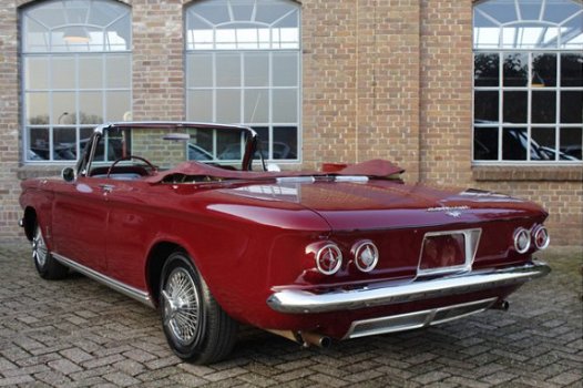 Chevrolet Corvair - Cabriolet 1963, Monza uitvoering, Leder, Oldtimer, Heel Mooi - 1