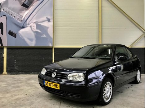 Volkswagen Golf Cabriolet - 1.8 Highline | Leer | Stoffen Kap | - 1