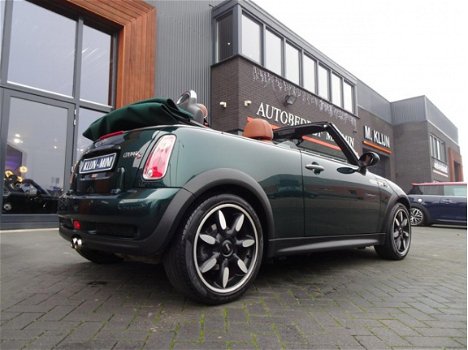 Mini Mini Cabrio - 1.6 Cooper S Sidewalk F1 aut 170pk/bruin leer/HK/uniek - 1