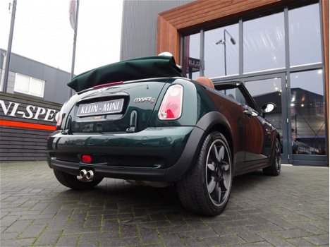 Mini Mini Cabrio - 1.6 Cooper S Sidewalk F1 aut 170pk/bruin leer/HK/uniek - 1