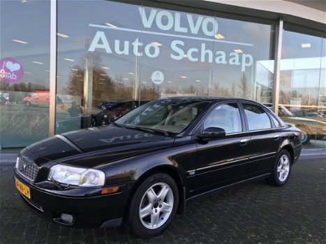 Volvo S80 - 2.4i 170 pk Elite Leder Trekhaak Park Assist Stoelverwarming - 1