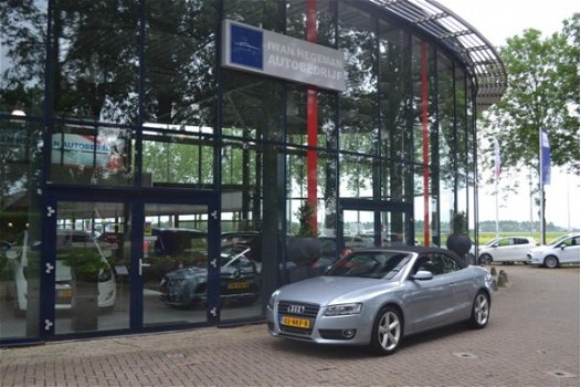 Audi A5 Cabriolet - 2.0 TFSI S-Line AUTOMAAT | Leer | Navi | Sportstoelen | ECC | PDC - 1