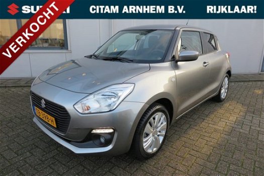 Suzuki Swift - 1.2 DualJet 90pk CVT Select AIRCO/ AUTOMAAT/ WINTERBANDEN - 1