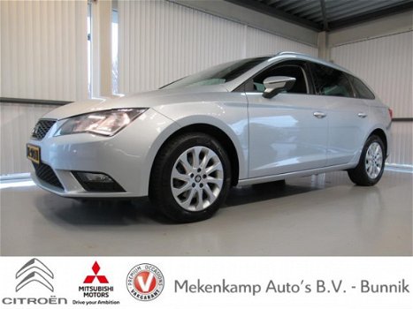 Seat Leon ST - 1.4 EcoTSI Style Connect 150pk Trekhaak/Apple Carplay & Android Auto/Navigatie/PDC/Cl - 1