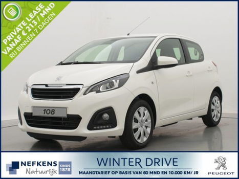 Peugeot 108 - 1.0 e-VTi Active | VOORRAAD | DIRECT LEVERBAAR | - 1