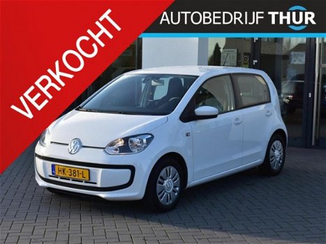 Volkswagen Up! - 1.0 move up BlueMotion cruise control, parkeersensoren, airco, radio cd, executive - 1