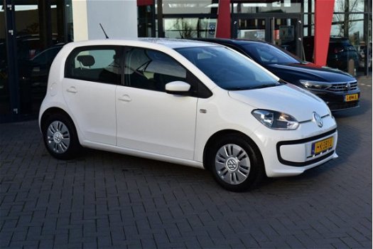 Volkswagen Up! - 1.0 move up BlueMotion cruise control, parkeersensoren, airco, radio cd, executive - 1