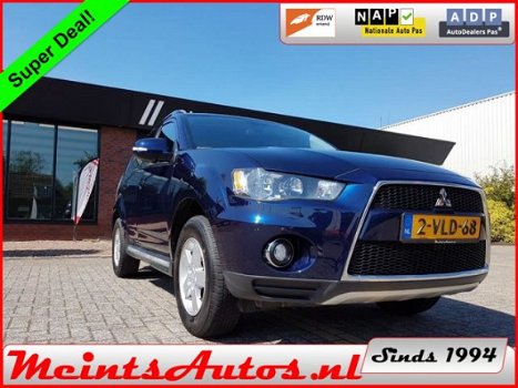 Mitsubishi Outlander - 2.2 DI-D 177Pk 4WD Grijs Kenteken Intense Panel Van - 1