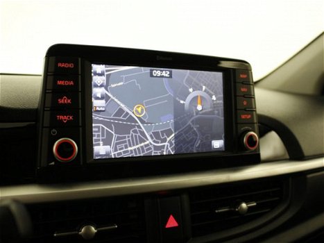 Kia Picanto - 1.0 X-Tra Navigatie, Achteruitrijcamera, Airconditioning, Lederen interieur Lichtmetal - 1