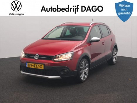 Volkswagen Polo - 1.2 TSI 90pk Cross NAP, navigatie, camera, dealer onderhouden, eerste eigenaar - 1