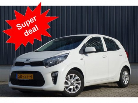 Kia Picanto - 1.0 CVVT COMFORTPLUSLINE NAVIGATOR BT CAMERA/ AIRCO/ LMV/ RIJKLAAR - 1