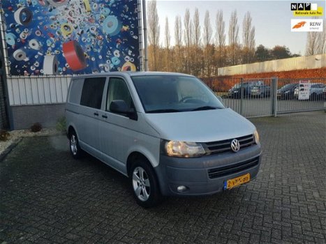 Volkswagen Transporter - 2.0 TDI L1H1 DC Comfortline Dubbelcabinne Airco Nap Apk - 1