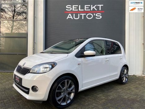 Skoda Citigo - 1.0 Greentech Arctic Air NAP Panoramadak/Airco/PDC/Navigatie/Bluetooth/LM Velgen/Apk - 1