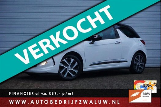 Citroën DS3 - 1.6 e-HDi So Chic 1e EIG*NWE APK*Stoelverw.*NAVI*Cruise*Clima*PDC*Leren Bekl.*Etc - 1