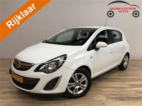 Opel Corsa - 1.3 CDTi EcoFlex S/S Business+ NAVI / CLIMA / CRUISE / LMV / TREKHAAK / HALF LEER / NET - 1