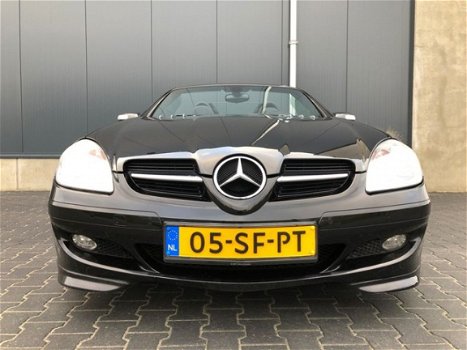 Mercedes-Benz SLK-klasse - 350 SLK350 272PK Aut Leder Navigatie Stoelverwarming Cruise control - 1