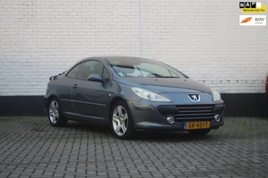 Peugeot 307 CC - 2.0 HDiF Sport 1ste eig Navi Leder Trekhaak volle uitvoering - 1