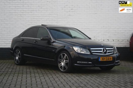 Mercedes-Benz C-klasse - 220 CDI Avantgarde Opendak Automaat Halfleder Facelift - 1