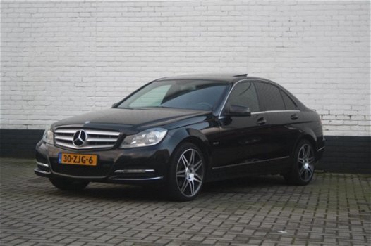 Mercedes-Benz C-klasse - 220 CDI Avantgarde Opendak Automaat Halfleder Facelift - 1