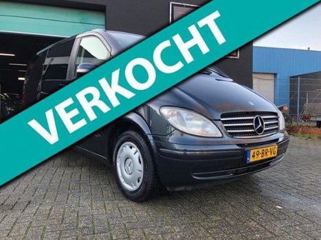 Mercedes-Benz Viano - 2.2 CDI Trend Automaat Airco Cruise elk.ramen zeer nette bom vol 2x schuifdeur - 1