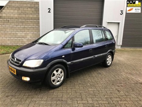 Opel Zafira - 1.8-16V Elegance Navigator 1.8 7-ZITS 2000 AIRCO ZEER MOOI APK11-2020 - 1