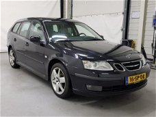 Saab 9-3 Sport Estate - 1.8t Vector ✅NAP, LEDER, AIRCO, CRUISE, 2XSLEUTELS, BOEKJES