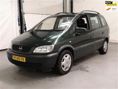 Opel Zafira - 1.8-16V Comfort ✅NAP, 7PERS, AIRCO, CRUISE, TREKHAAK, 2XSLEUTELS - 1