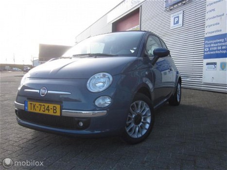 Fiat 500 C - 1.2 Lounge Airco Navi Lm PDC Nieuwstaat - 1