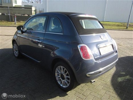 Fiat 500 C - 1.2 Lounge Airco Navi Lm PDC Nieuwstaat - 1