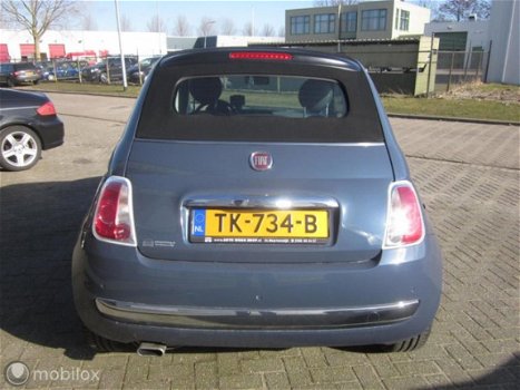 Fiat 500 C - 1.2 Lounge Airco Navi Lm PDC Nieuwstaat - 1