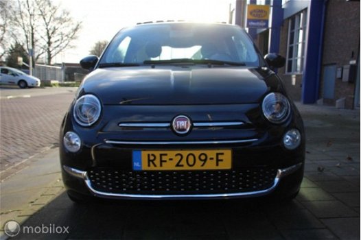 Fiat 500 - TwinAir Turbo Lounge 80 pk, Electrisch open dak, Full map navi - 1