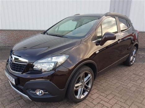 Opel Mokka - 1.4 T Cosmo 4x4 Vol Leer, Navigatie, Xenon, 19 inch LM velgen, PDC, Schuifdak, Climate - 1