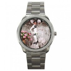 Audrey Hepburn My Fair Lady Stainless Steel Horloge