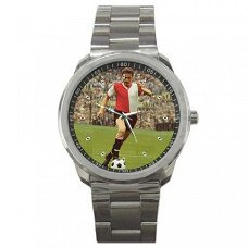 Ove Kindvall/Feyenoord Stainless Steel Horloge