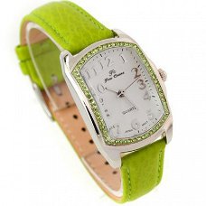 Modieus Groen Dames Horloge