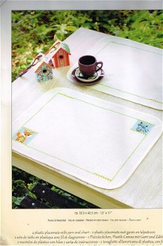 VERVACO BORDUURPAKKET , 2 PLACEMATS ,VOS EN WASBEER - 1