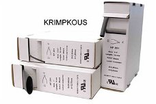 Rol krimpkous maat 4,8-2,4 mm lengte 12 mtr.