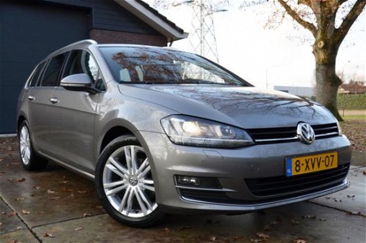 Volkswagen Golf Variant - 2.0 TDI Business Edition Xenon/Pdc/Ecc/Navi/Stoelverwarming/Halfleder/Cr-C - 1