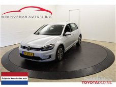 Volkswagen e-Golf - 100KW 100% Elektrisch Wegenbelasting Vrij 4% bijtel