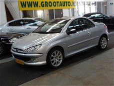 Peugeot 206 CC - 2.0-16V Airco Climate control Leer Nap 189946 km