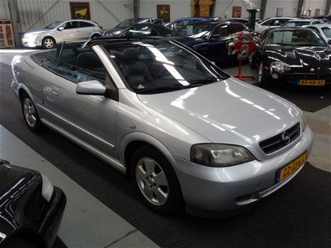 Opel Astra Cabriolet - 1.6-16V El Kap Airco Leer Nap 156257 km - 1