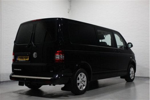 Volkswagen Transporter - 2.0TDI 140pk dsg luxe dub/cab Lang airco cruise 1e eig - 1