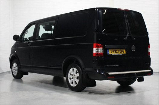 Volkswagen Transporter - 2.0TDI 140pk dsg luxe dub/cab Lang airco cruise 1e eig - 1