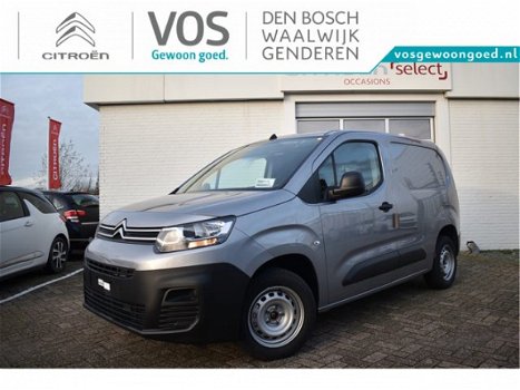 Citroën Berlingo - BlueHDI 75 Worker EURO6 *Nieuw*Airco | Radio | Zij schuifdeur(Rijklaar) - 1