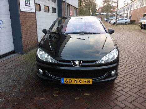 Peugeot 206 CC - 2.0-16V Leder, Clima, Audio, Blue tooth, Lmv.. vestiging Hilversum tel: 0356214335 - 1